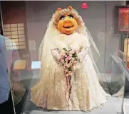  ?? Pictures: REUTERS ?? BACON HOT!: Miss Piggy is pictured at the Museum of the Moving Image in the Queens borough of New York City.