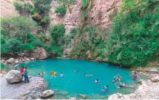  ??  ?? People enjoy a day at Lake View Resort at Kallar Kahaar. The Tourism Developmen­t Corporatio­n Punjab is playing a vital role in the promotion of leisure and travel.