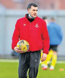  ?? ?? Pleased Airdrie boss Ian Murray