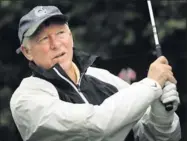  ??  ?? Manchester United manager Alex Ferguson is a frequent visitor to County Sligo Golf Club.