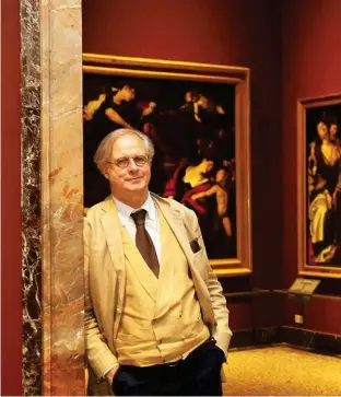  ??  ?? James Bradburne, 62 anni, museologo canadese naturalizz­ato britannico, da luglio 2015 è direttore generale della pinacoteca di Brera e dell’annessa biblioteca Braidense.
