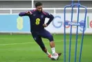  ?? Justin Tallis/AFP/Getty ?? ‘Everyone gets injured but with it being so sudden the way it happened and never getting a chance to come back … it was tough,’ says Joe Gomez of the injury he sustained in 2020. Photograph:
Images