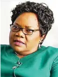  ??  ?? Dr Mujuru