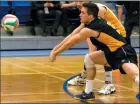  ?? SUBMITTED PHOTO ?? Rattlers libero Andre Arsenault plays in this undated photo.