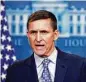  ?? Associated Press file ?? Michael Flynn’s lawyers are no longer sharing informatio­n with the president’s legal team.