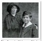  ?? UCD ARCHIVES/THE ELGIN O’RAHILLY PAPERS ?? Áine Ceannt with her son Rónán.