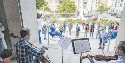  ?? CEDIDAS ?? Badajoz Concierto de Músicos sin Fronteras en el Hospital Perpetuo Socorro.