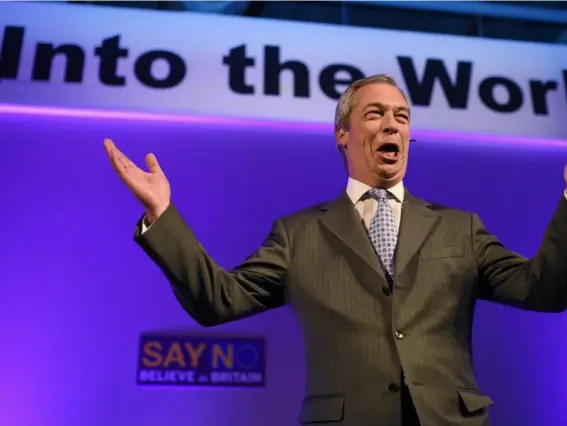  ??  ?? Niche parties, like Ukip, can have a huge influence over politics at a time of crisis (AFP/Getty)
