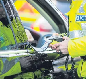  ?? Picture: PA. ?? Data revealed 5,932 drivers in Scotland failed roadside breath tests last year.