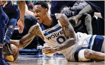  ?? CARLOS GONZALEZ / MINNEAPOLI­S STAR TRIBUNE ?? Jeff Teague has appeared in 34 games this season, with 13 starts, and has averaged 13.2 points and 6.1 assists. He was with the Hawks from 2009-16.