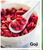  ??  ?? Goji