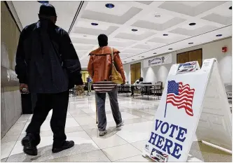  ??  ?? Early voting is continuing in Montgomery County. So far, 737,157 Ohioans have voted early in person or by mail, according to the Ohio secretary of state. Early voting continues through Monday.