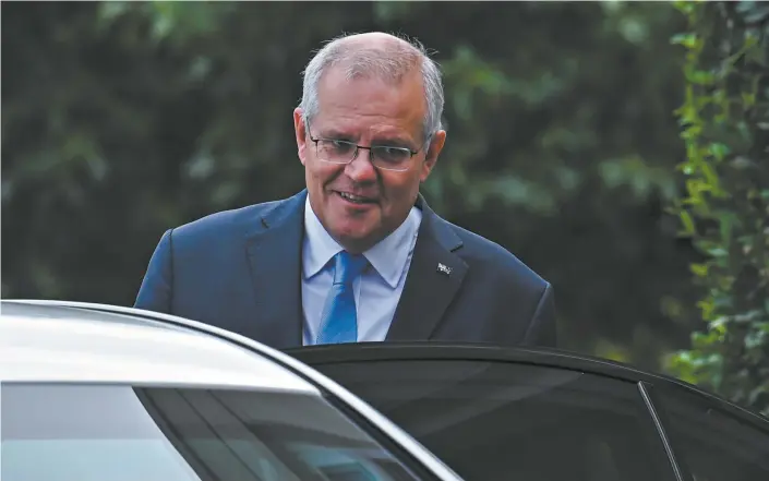  ?? Martin Ollman / Getty Images ?? Former prime minister, former minister for Health, former minister for Finance, former minister for Industry, Science, Energy and Resources, former treasurer and former minister for Home Affairs Scott Morrison.