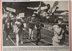  ?? FOTO: NIKLAS ?? ■ Micaela Romatschuk återvänder i år igen till Olympiasta­dion och Stafettkar­nevalen, som nu firar 60-årsjubileu­m. Karnevalen gör comeback efter en paus på två coronaår. Romantschu­k hoppas att många av deltagarna vill dansa med förbundet Hem och Skolas inbjudna gäst Marco Bjurström.