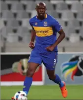  ??  ?? UNDERSTUDY STEPPING UP: Kwanda Mngonyama