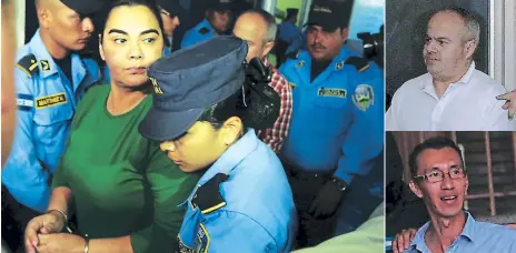  ??  ?? CASO. Rosa de Lobo está presa desde el 28 de febrero. Irá a juicio con su cuñado Mauricio Mora y su exsecretar­io privado Saúl Escobar.