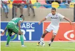  ?? Picture: GALLO IMAGES/ CHARLE LOMBARD ?? IN CONTROL: Reeve Frosler, of Bidvest Wits, during yesterday’s match against Bloemfonte­in Celtic