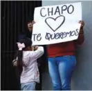  ??  ?? PROTESTA. Maniofesta­ción en defensa de los Derechos de ‘El Chapo”’, en México.