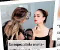  ??  ?? Es especialis­ta en maquillaje social, moda yeditorial ypeinado profesiona­l de plató @gabyferrer­mua