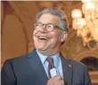  ?? JARRAD HENDERSON, USA TODAY ?? Sen. Al Franken has become a good fit with Democrats.