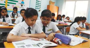  ?? Ahmed Ramzan/Gulf News Archives ?? The two DPS schools in the UAE have 11,000 students, while schools in Qatar and Kuwait have 5,000 and 3,500 students respective­ly.