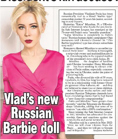 Vlad's new Russian Barbie doll - PressReader