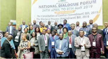  ??  ?? Delegates at the National Dialogue Forum