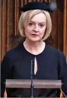  ?? ?? Second lesson: Liz Truss