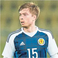  ??  ?? Craig Wighton was a late substitute for Scotland in Toulon.