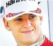  ?? DPA-BILD: ANSPACH ?? Gewann die Nachwuchss­erie Formel 3: Mick Schumacher