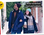  ?? ?? Winter wonderland: Enoch and Scodelario