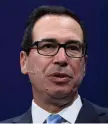  ??  ?? Steven Mnuchin