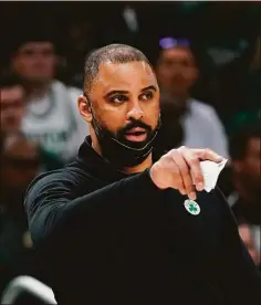  ?? Morry Gash / Associated Press ?? Boston Celtics coach Ime Udoka.