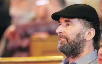  ?? TONY CALDWELL ?? Paul Dewar, who is fighting brain cancer, has always been a “persistent optimist,” his wife says. Dewar is launching a new initiative to raise money to “support grassroots change driven by young people.”