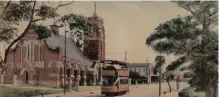  ??  ?? ST THOMAS’ Church was first establishe­d as a small church in North Ridge (Peter Mokaba) Road in 1864. However, it was a little out of the way and a new church was built in Musgrave Road. Its first service was held in 1899. It still stands there today.