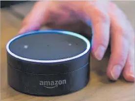  ??  ?? Altaveu d’Amazon amb l’assistent virtual Alexa integrat.