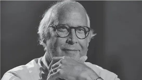  ?? MARVIN JOSEPH / THE WASHINGTON POST ?? Chevy Chase says he asked Lorne Michaels — creator of Saturday Night Live — in 1997 if he could host the show again. “He said no,” Chase recounts.