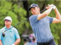  ?? Marvin Pfeiffer / Staff Photograph­er ?? One week before the Masters, former Texas standout Jordan Spieth's PGA Tour slump dating back to 2017 ended.