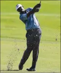  ?? MATT SULLIVAN / ?? Vijay Singh plays Saturday in the Honda Classic at Palm Beach Gardens, Fla. Singh, 56, will be in the final pairing with tournament leader Wyndham Clark and can become the oldest winner of a PGA Tour event.