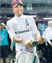  ?? AP ?? Mercedes driver Lewis Hamilton of Britain has taken a 40point lead over nearest rival Sebastian Vettel.