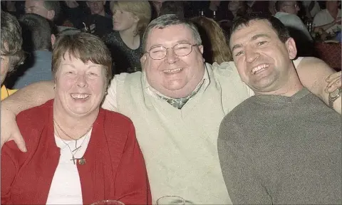  ??  ?? BLAST FROM THE PAST - 2000: Some of the audience enjoying the World Grand Prix Darts event in The Cedars Hotel, Rosslare.