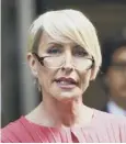  ??  ?? 0 Heather Mills outside court after receiving the apology