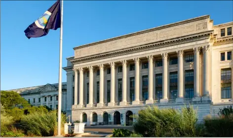  ?? ADOBE STOCK PHOTO ?? The U.S. Department of Agricultur­e in Washington, D.C.