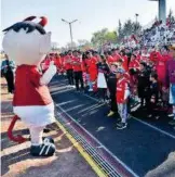  ?? FOTOS: LUIS RODRÍGUEZ ?? Buen ambiente en la
Unidad
Deportiva