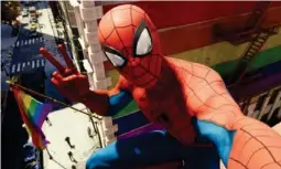  ??  ?? Se dice que el otro año podríamos ver a un Spider-Man bisexual.