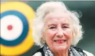  ?? LUKE MCGREGOR / REUTERS ?? Vera Lynn attends the Battle of Britain commemorat­ion in London in 2010.