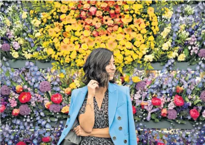  ??  ?? Flora, fashion and famous faces were the format again for the colourful Royal Horticultu­ral Society’s annual Chelsea Flower Show