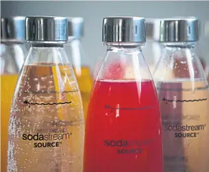  ?? DAN BALILTY/THE ASSOCIATED PRESS FILE PHOTO ?? Beverage giant PepsiCo has bought Israel’s fizzy drink maker SodaStream for $3.2 billion.