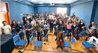  ??  ?? Los músicos debutarán en el auditorio Roberto Mendiola.