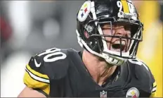  ?? Pittsburgh Post-Gazette ?? T.J. Watt is expected to be the NFL’s highest-paid defender.